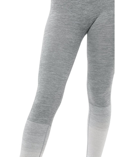 Mallas sin costuras Bocana - Gris y blanco
