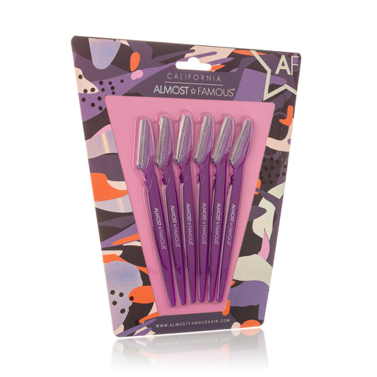 Coffret de 6 rasoirs dermaplaning Almost Famous