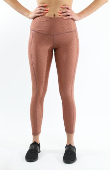 ¡REBAJAS! ¡50% DE DESCUENTO! Leggings Roma Activewear - Cobre [HECHO EN ITALIA] 