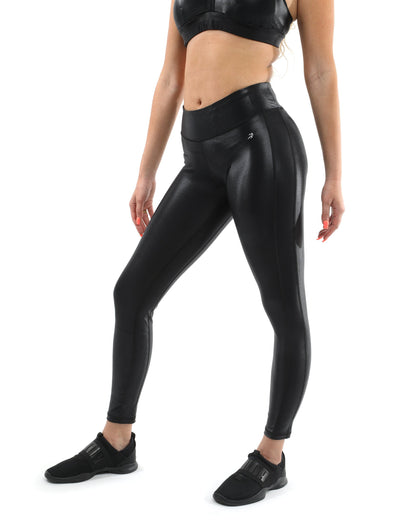 ¡REBAJAS! ¡50% DE DESCUENTO! Leggings Cortina Activewear - Negros [HECHOS EN ITALIA] 
