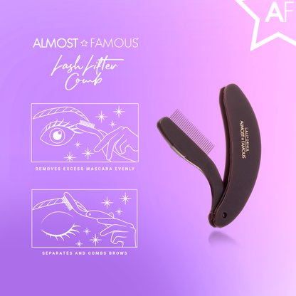 Peigne à cils Almost Famous - Violet-Noir