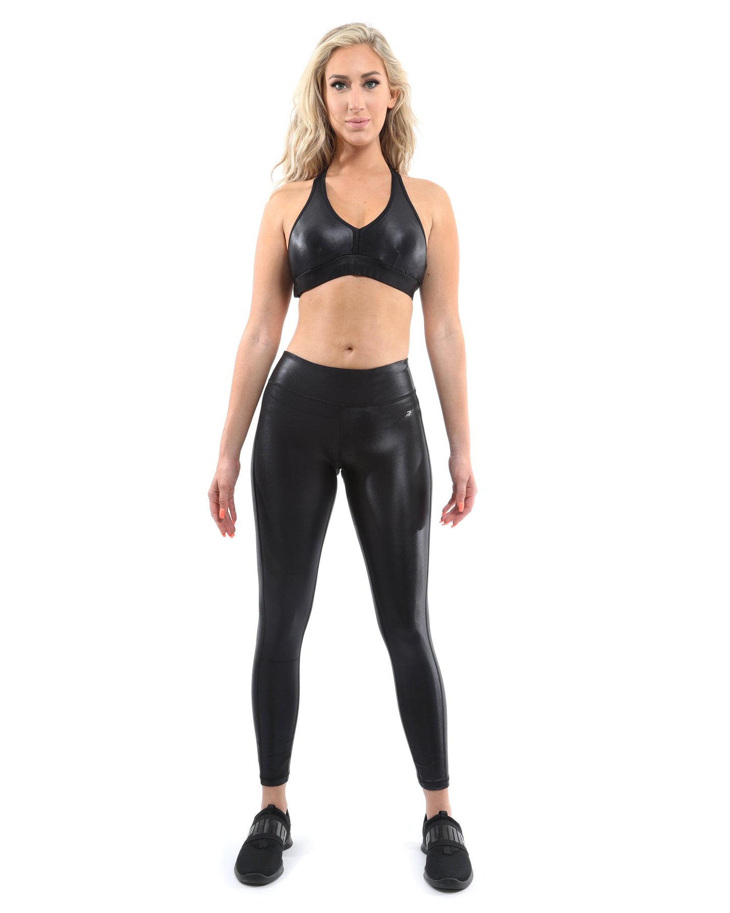 ¡REBAJAS! ¡50% DE DESCUENTO! Leggings Cortina Activewear - Negros [HECHOS EN ITALIA] 