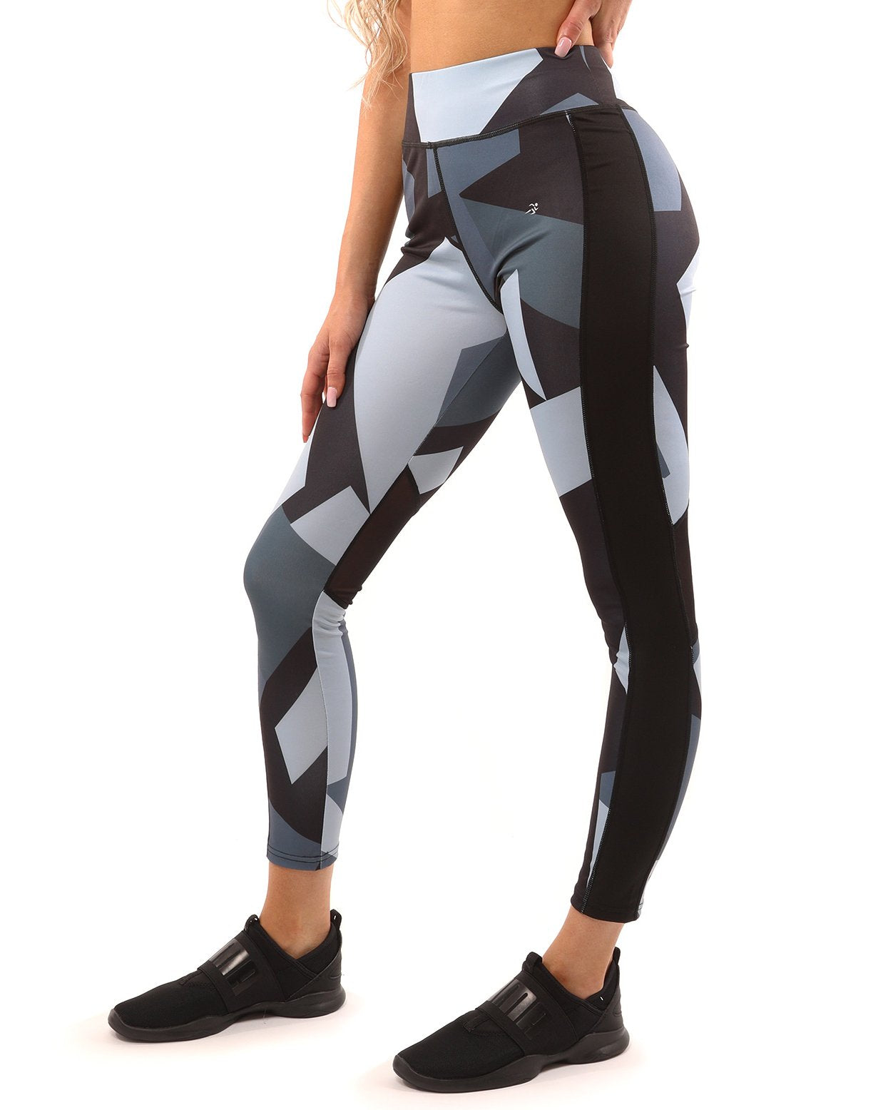 Conjunto Bondi - Leggings y sujetador deportivo - Negro/Gris 