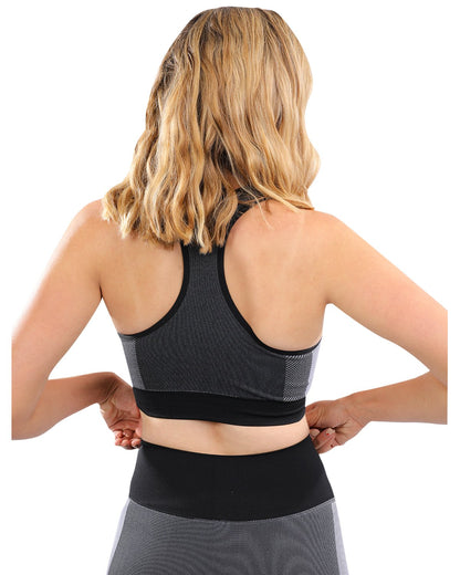 Soutien-gorge de sport sans coutures Arleta - Noir