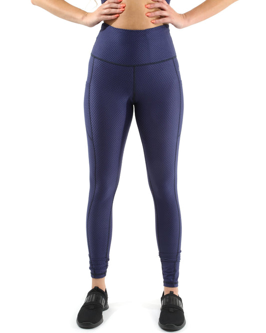 ¡REBAJAS! ¡50% DE DESCUENTO! Leggings Venice Activewear - Azul Marino [HECHO EN ITALIA] 