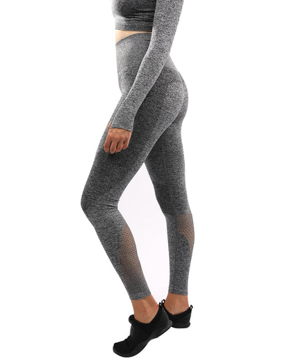Leggings Cadrina sin costuras - Gris