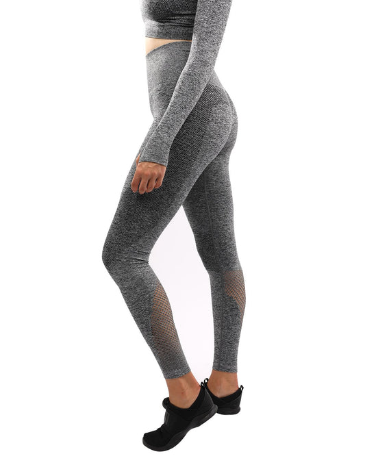 Leggings Cadrina sin costuras - Gris