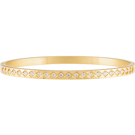 Pulsera con corte de diamante