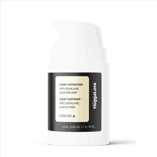 Hidratante facial natural súper hidratante de 1.7 oz