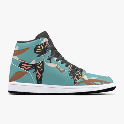 Baskets montantes en cuir Jacki Easlick Butterfly 