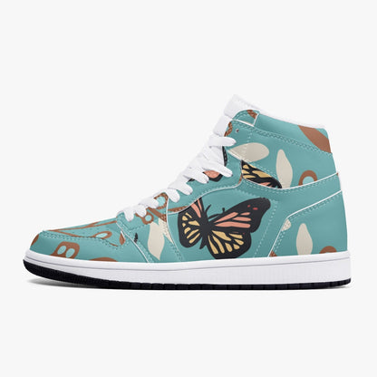 Baskets montantes en cuir Jacki Easlick Butterfly 