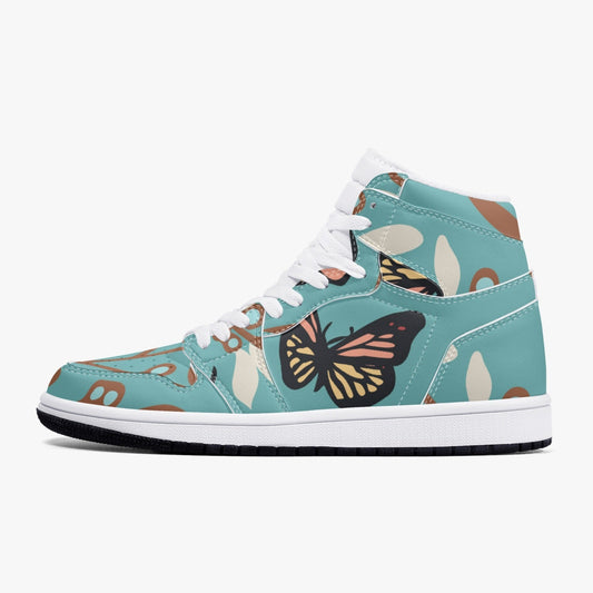 Baskets montantes en cuir Jacki Easlick Butterfly 