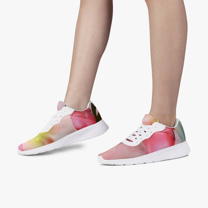 Zapatillas para correr de malla con estampado floral Jacki Easlick 