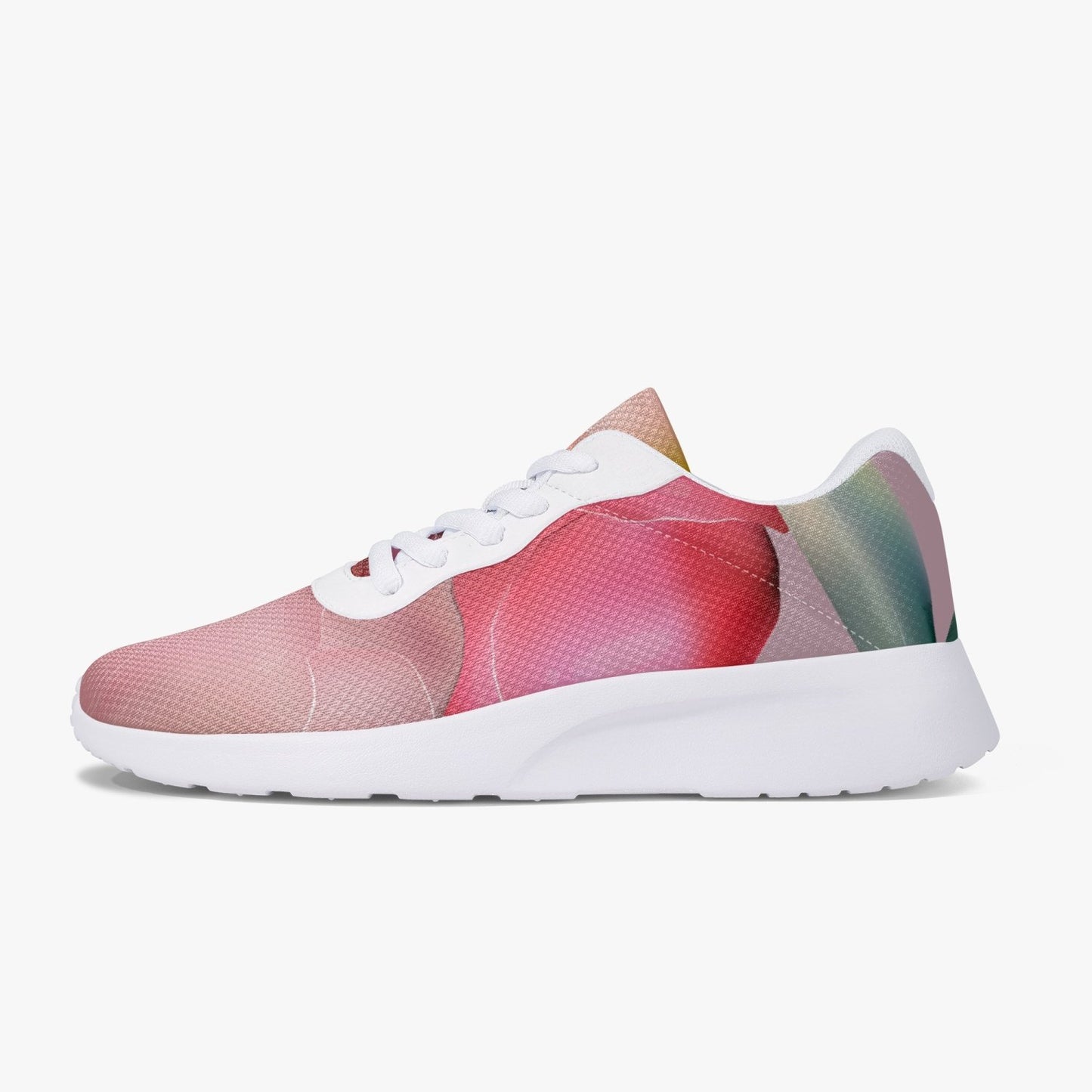 Zapatillas para correr de malla con estampado floral Jacki Easlick 