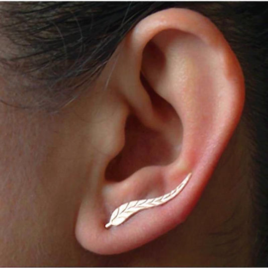 Boucles d'oreilles Leaf Crawler