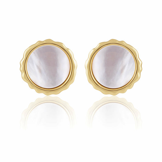 Pendientes de nácar Gwen