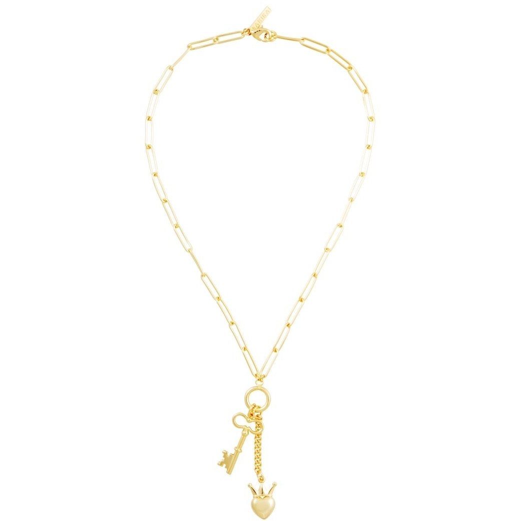 Lariat à cœur verrouillé