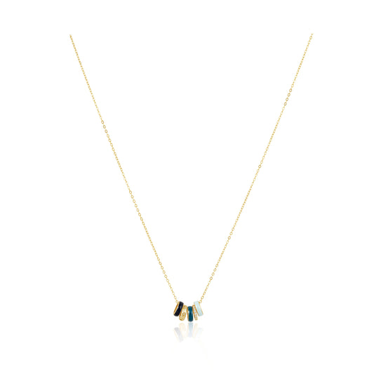 Collier bleu Ilona