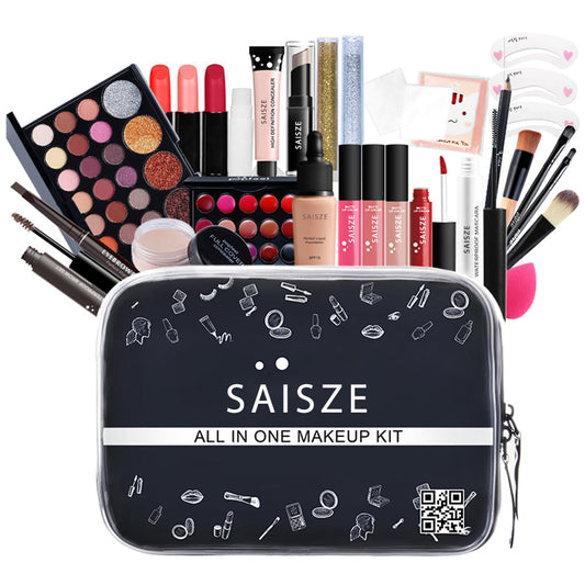 Set de maquillaje para mujer, 27 piezas, multiusos, incluye sombra de ojos.