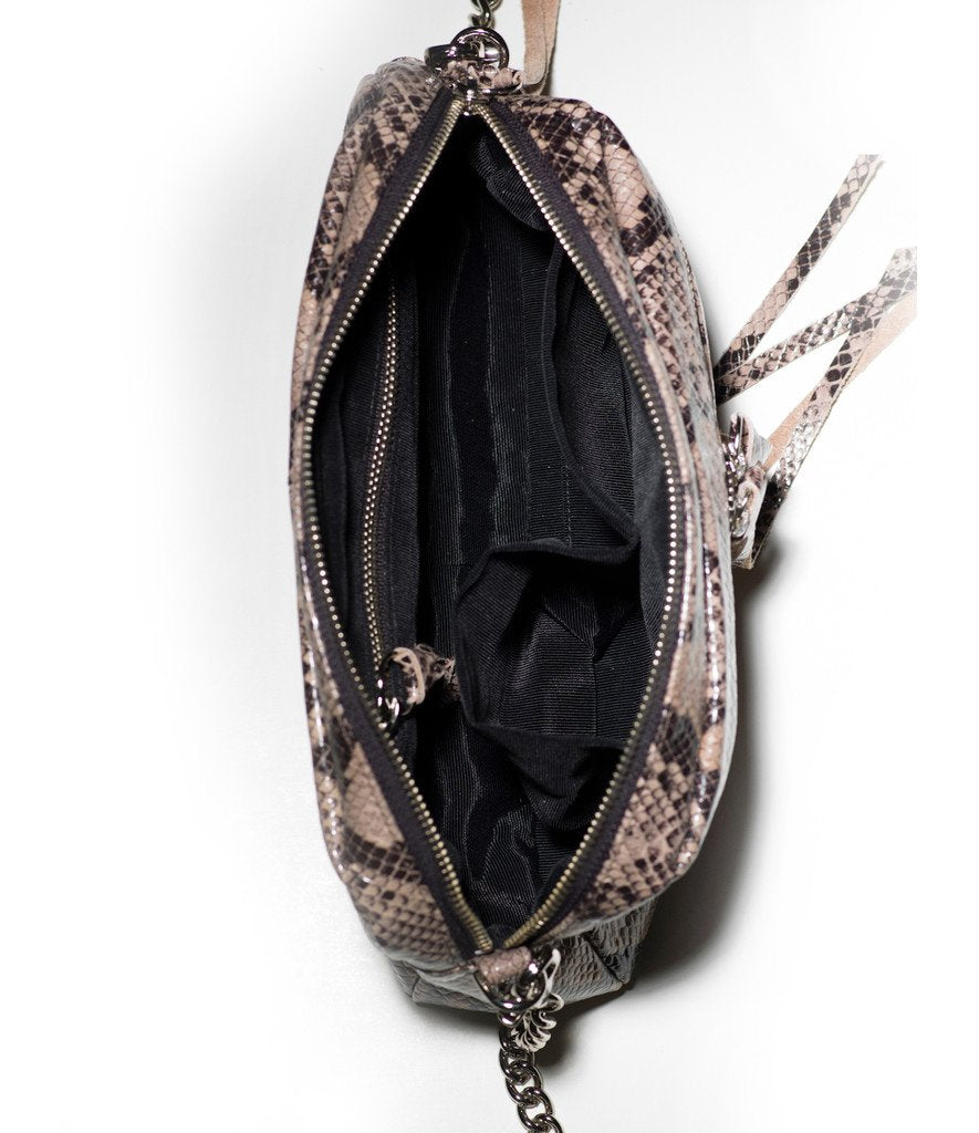 Sac bandoulière en python Jacki Easlick