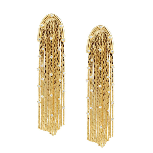 Boucles d'oreilles pendantes Karol