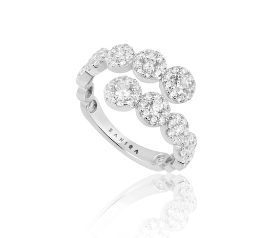 Bague enroulée Katya Cz