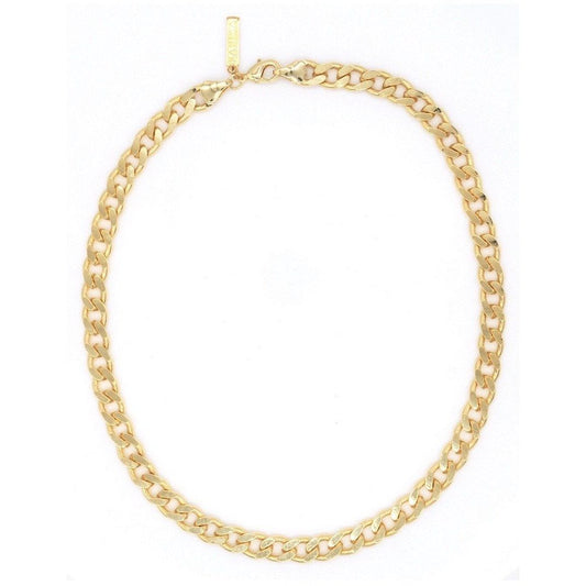 Collier ras du cou à maillons cubains Leila