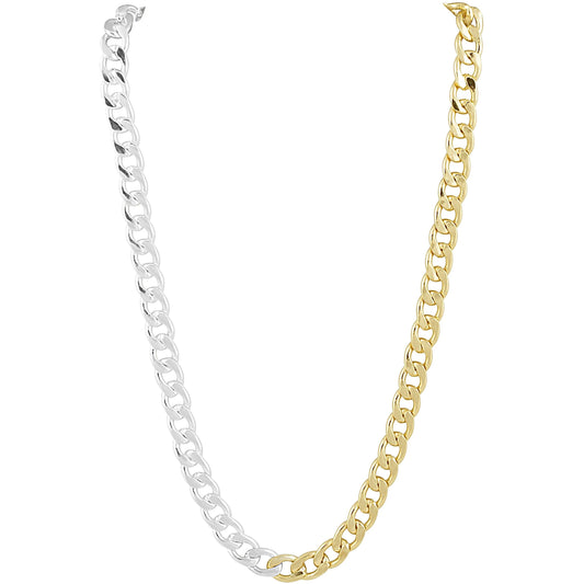 Collier à maillons Leila - Bicolore