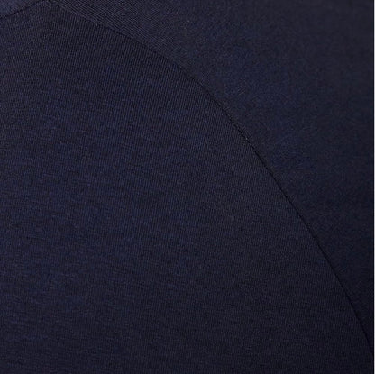 T-shirt ras du cou à manches longues et coupe classique pour femme