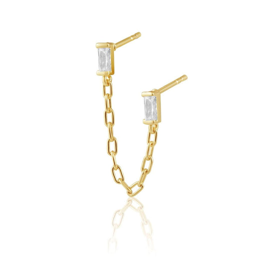 Boucles d'oreilles doubles Malia