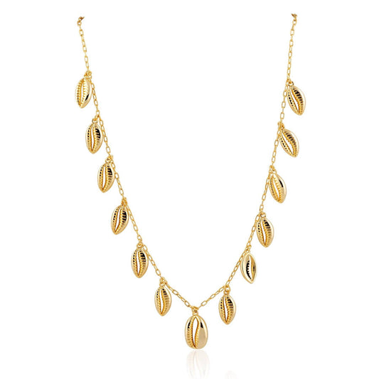 Collier multi-coquillages