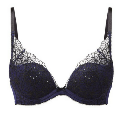 Sujetador escotado con relleno y estampado floral de Gossard
