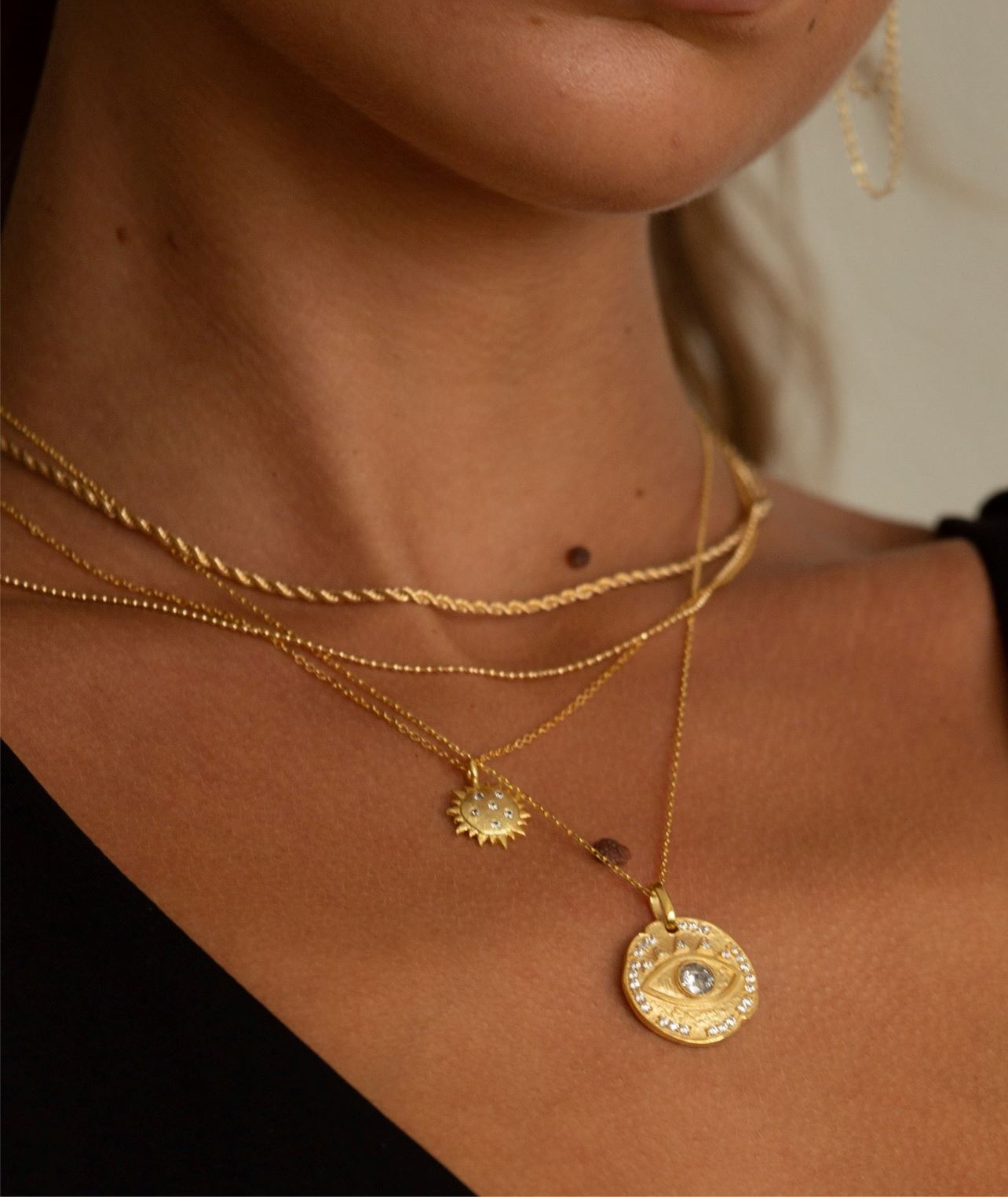 Collier Paige Evil Eye