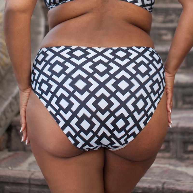 Bas de bikini taille haute Lauma Swim Beach Party