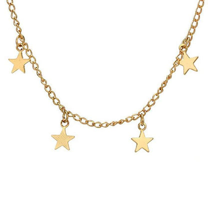 Collier étoile pendante