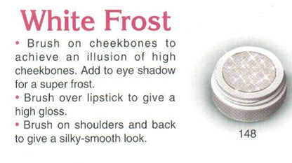 Enlumineur White Frost pour les joues, les yeux et le corps